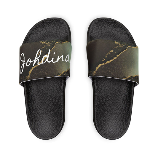 Women's PU Slide Sandals