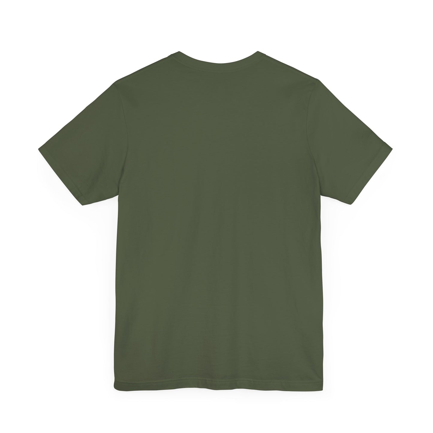 Men's Minimalist Striped Circle Graphic Tee Green